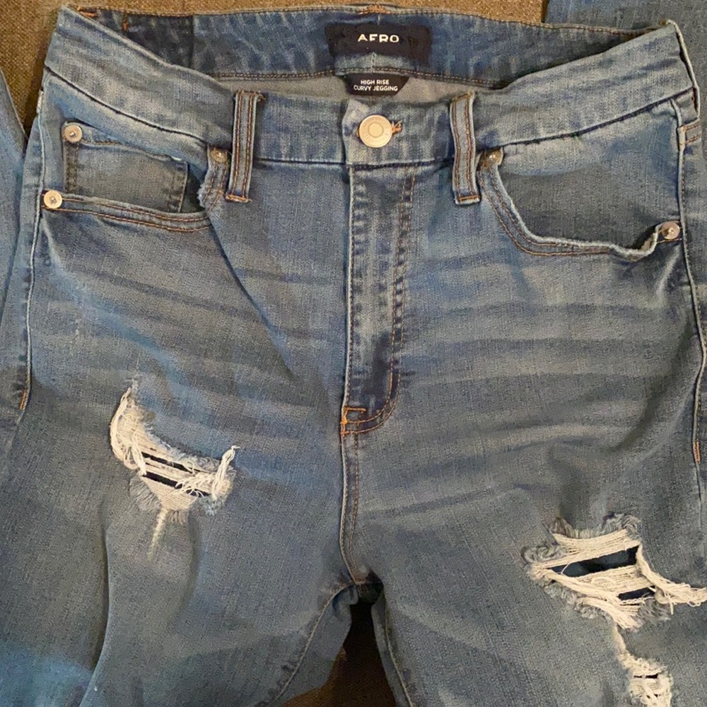 High rise curvy jegging